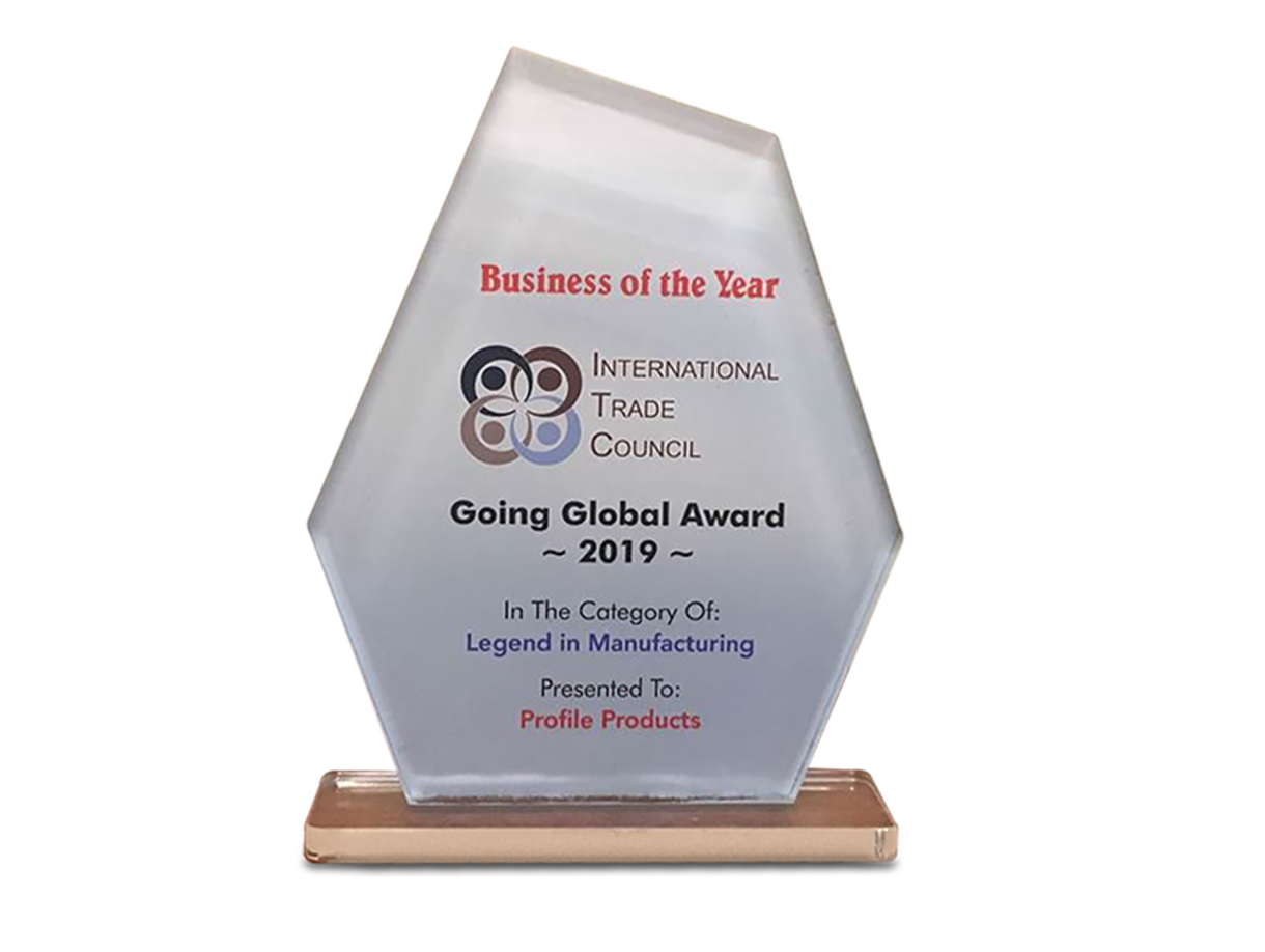Profile Products Earns International Trade Council Go Global Award