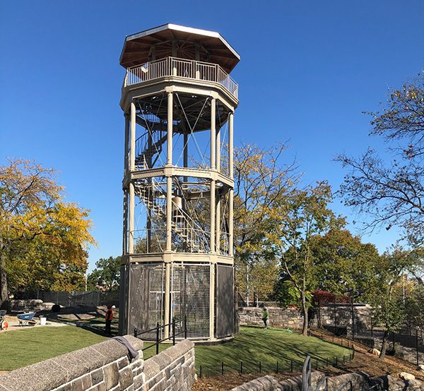 Thornton Tomasetti Completes Restoration and Reconstruction of Historic Cast Iron Fire Watchtower in Harlem