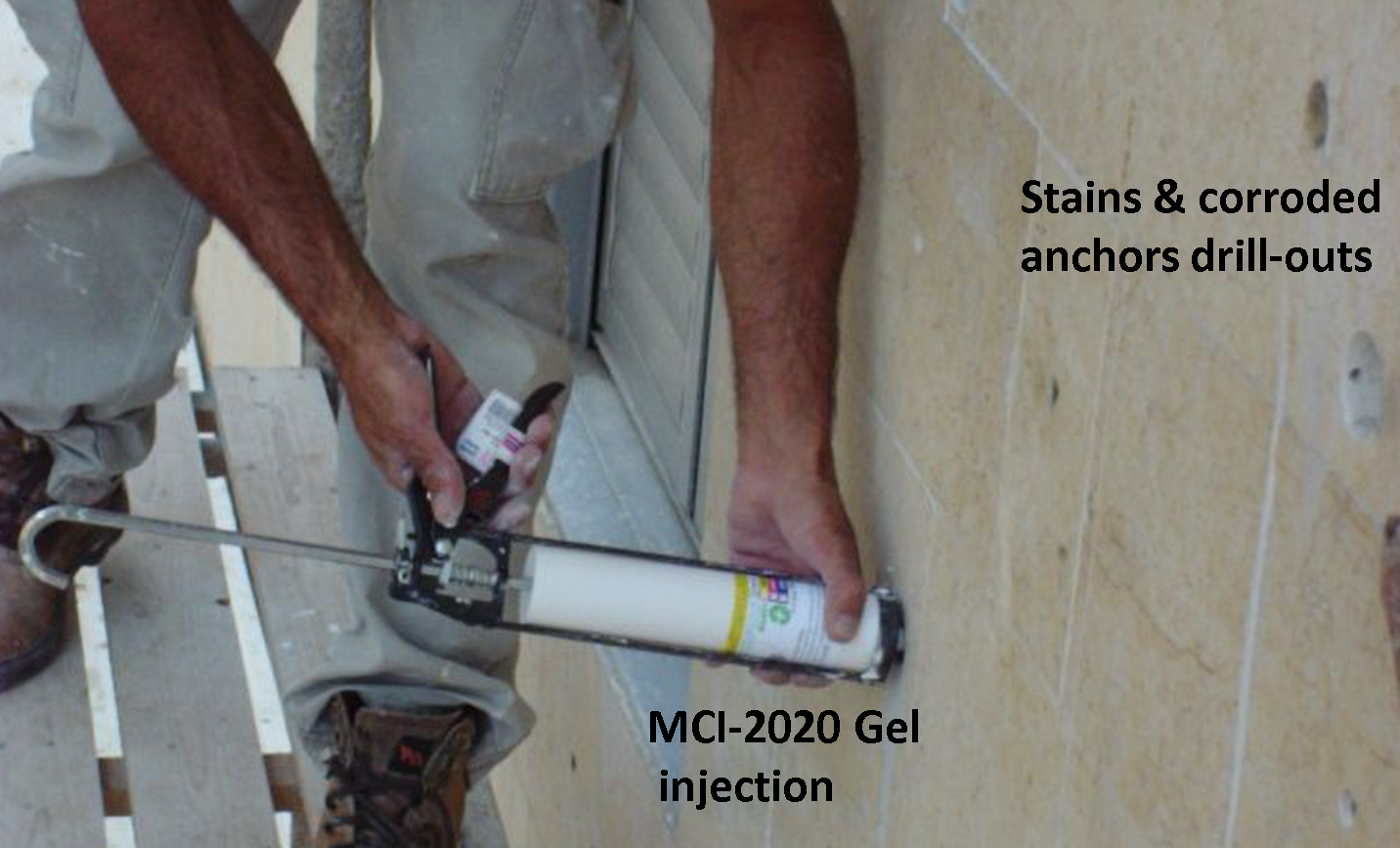 MCI®-2020 Gel: A Deep-Reaching Solution  for Corroding Rebar