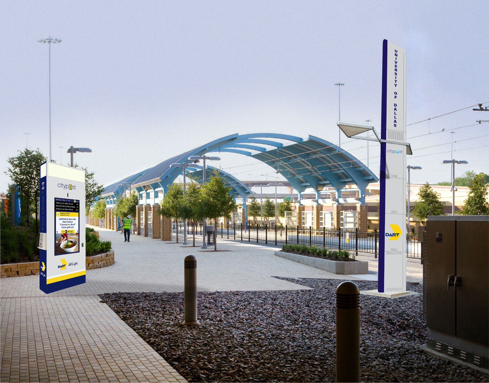 DART’s New Interactive Digital Kiosks Bring Leading Edge Technology to North Texas Riders