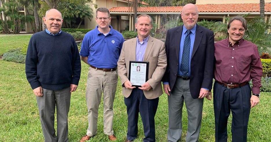 Robert J. Connor Named as Recipient of 2020 Richard S. Fountain Award