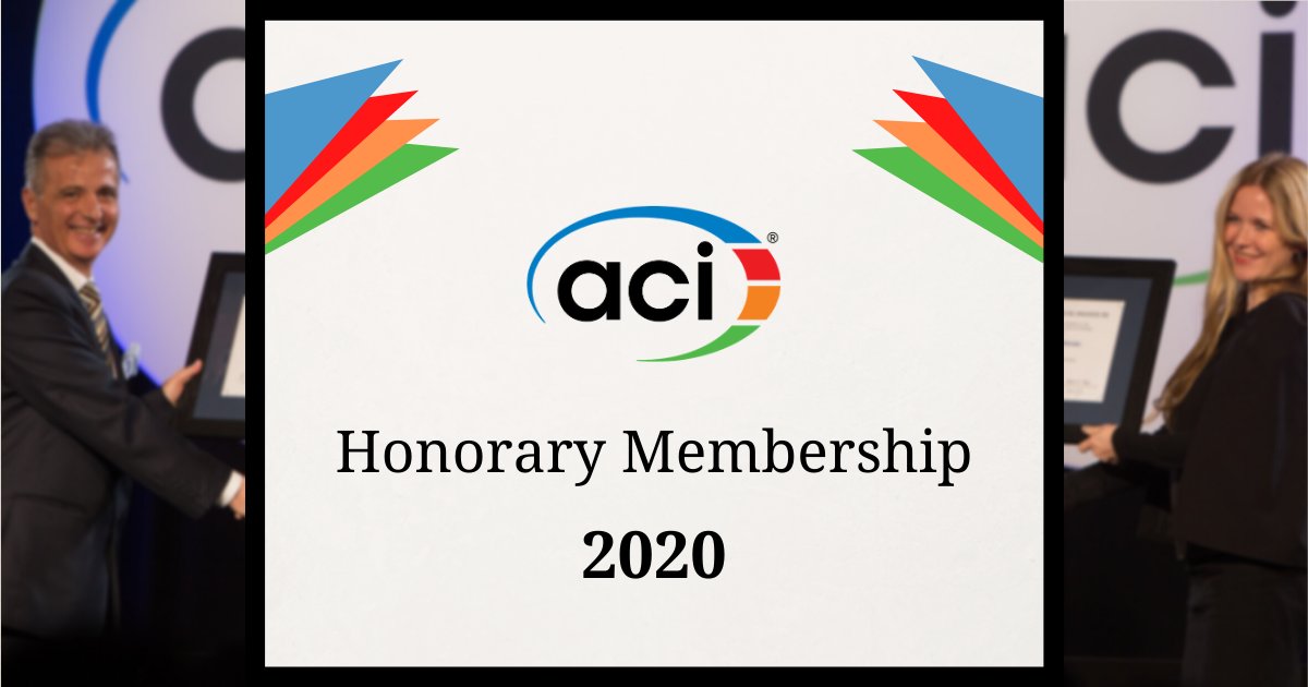 American Concrete Institute Honors Outstanding Contributions to the Industry
