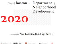 City of Boston Finalizing Zero Emissions Buildings Guide
