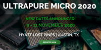 Ultrapure Micro 2020: New Dates Following Postponement