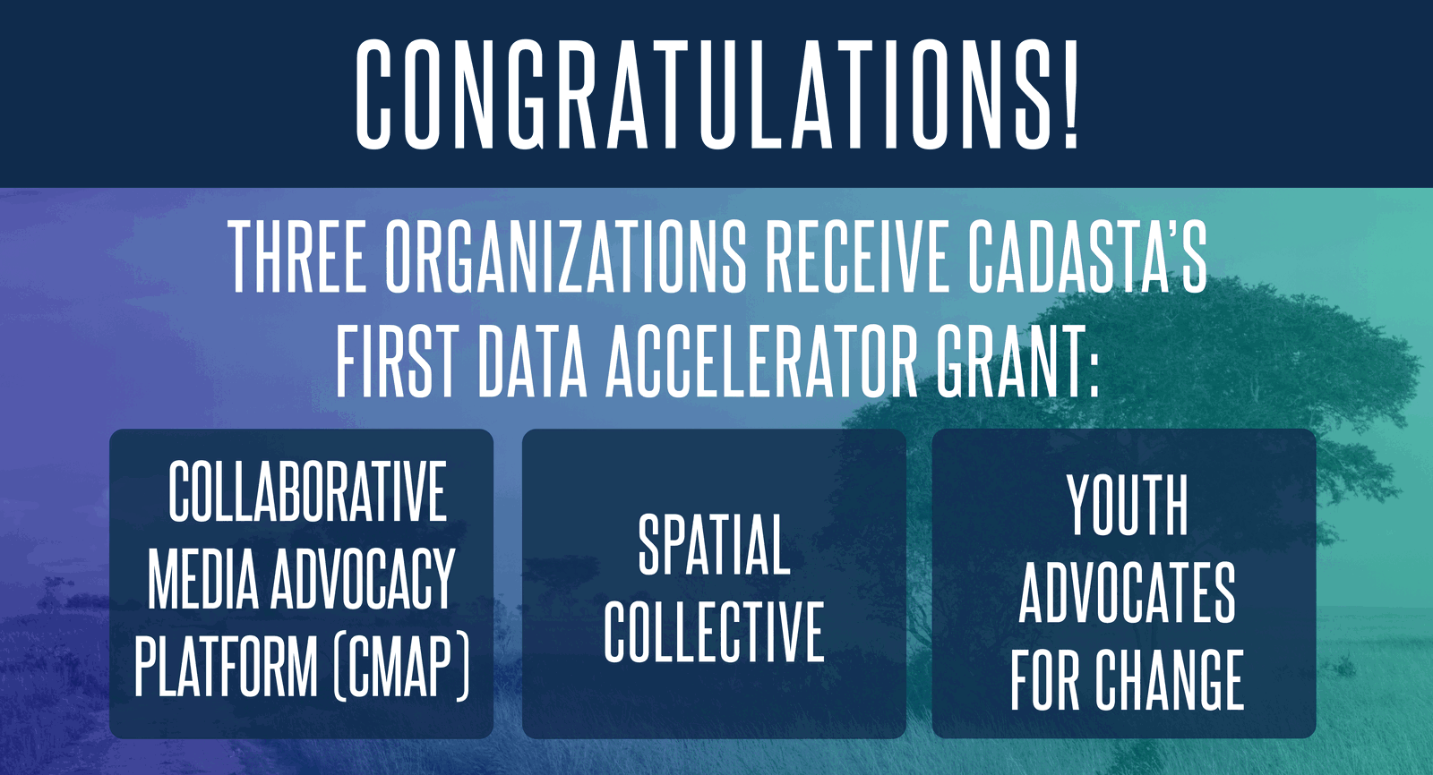 Three African Organizations Receive Cadasta’s Inaugural Data Accelerator Grants to Advance Land Rights