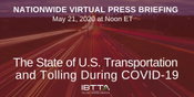 Transportation Leaders Across the Country Report 50-to-90% Reduction in Traffic and Revenues Due to COVID-19