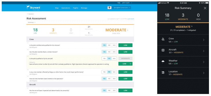 New in Skyward: Risk Assessment for Safer Drone Operations