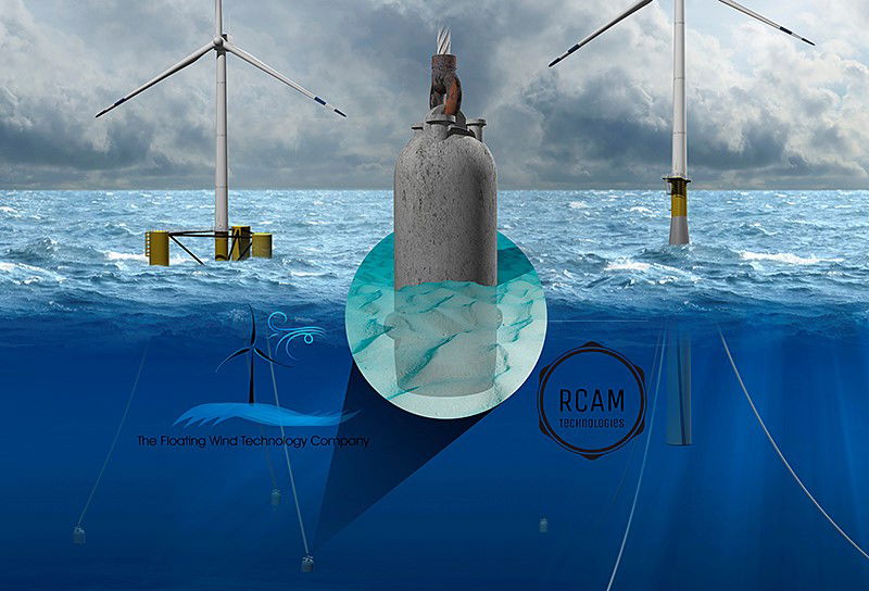 3D-printed concrete to help build offshore wind energy infrastructure