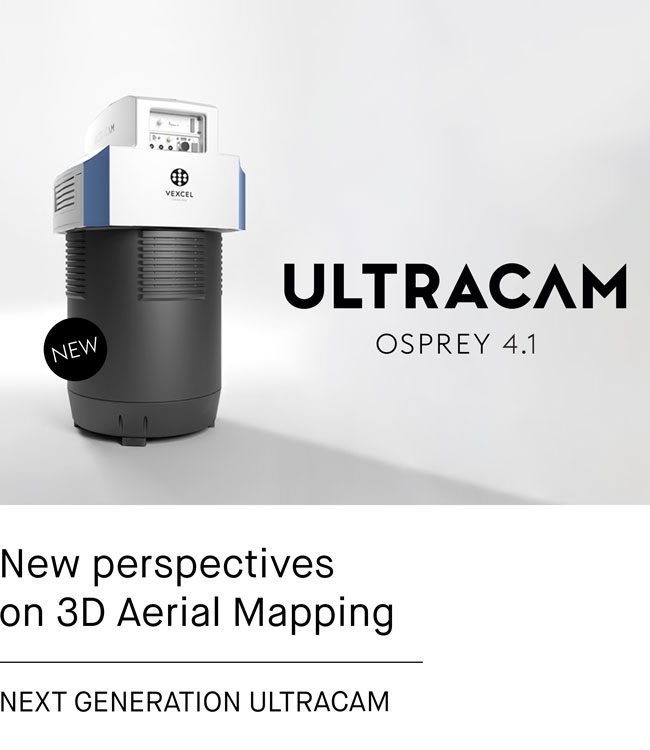 Broaden your perspective with the new UltraCam Osprey 4.1
