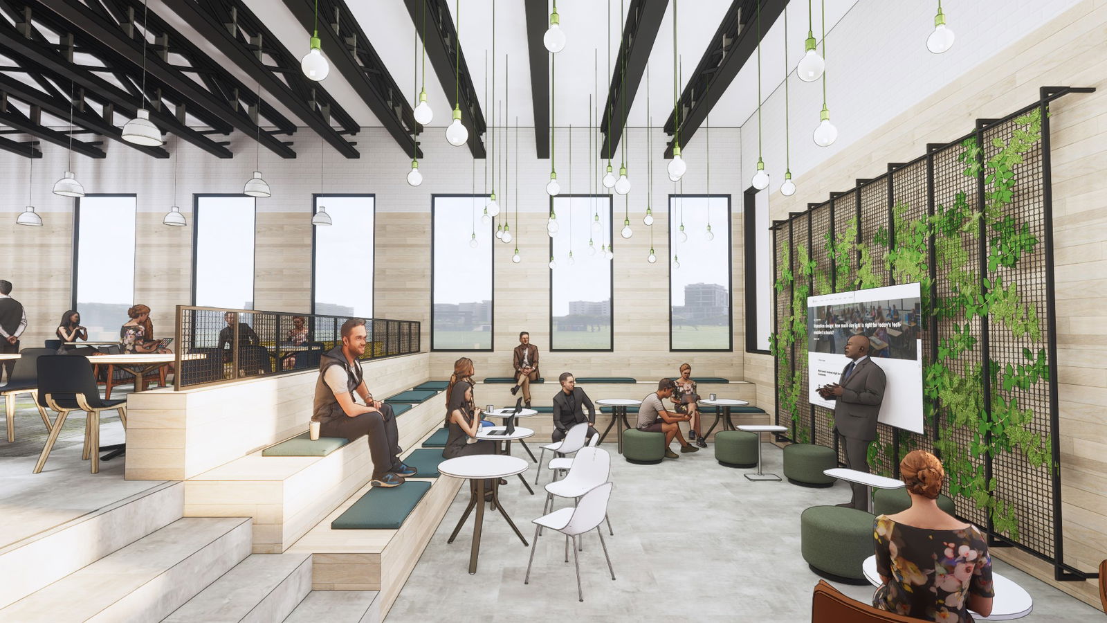 Stantec supports Harvard study that shows incorporating natural elements indoors reduces stress and improves creativity