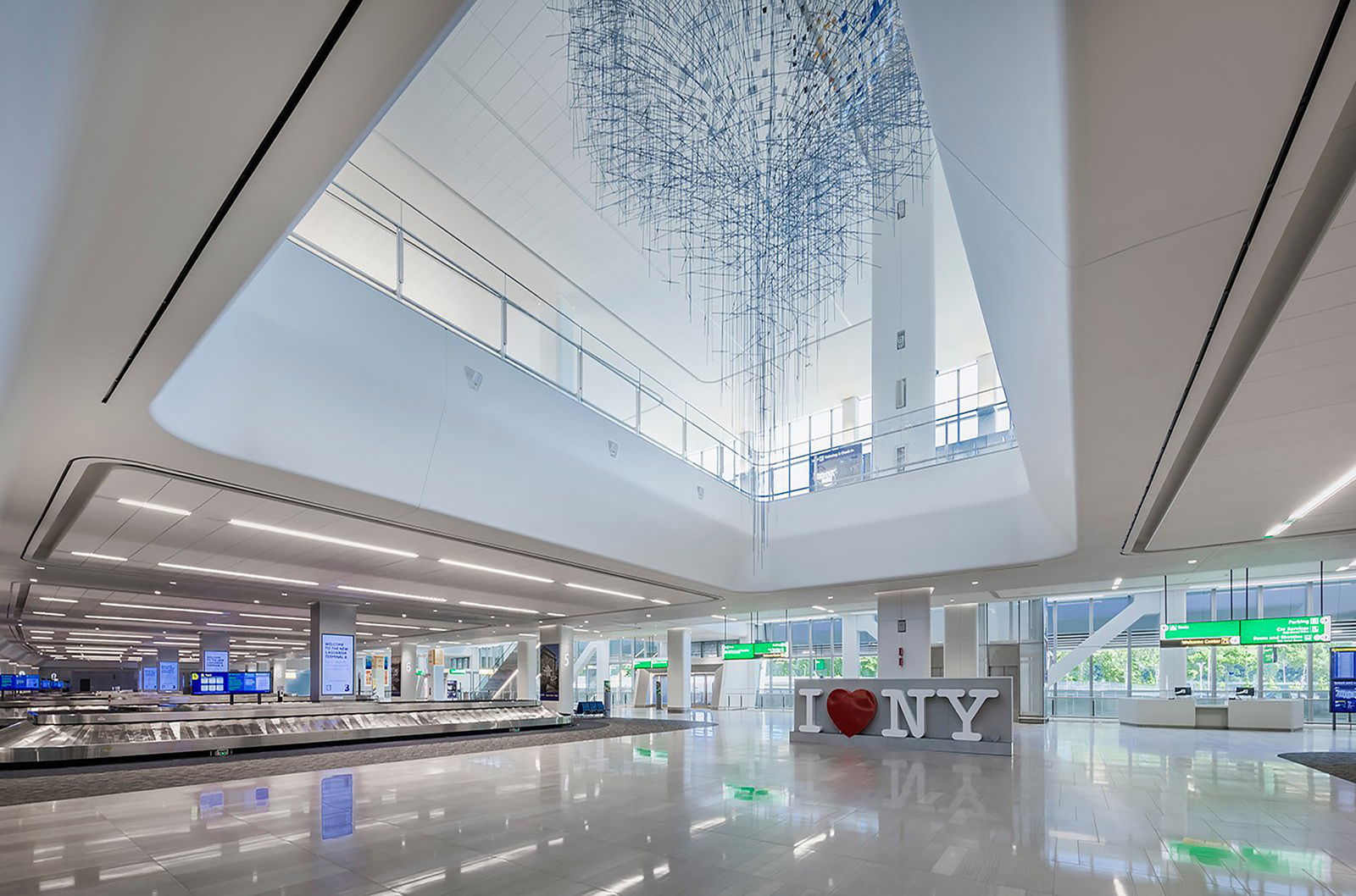 New Acoustics at La Guardia Airport’s Terminal B: Designed to take the stress out of flying