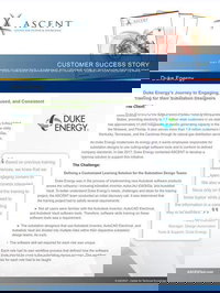 Duke Energy Chooses ASCENT to Develop Targeted Learning Solutions for its Substation Designers