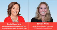 WSP USA’S Hammond Elected WTS International Board Chair; Arens Named Foundation Board Member