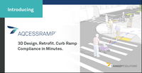 Transoft Solutions releases AQCESSRAMP for design and retrofitting of curb ramps