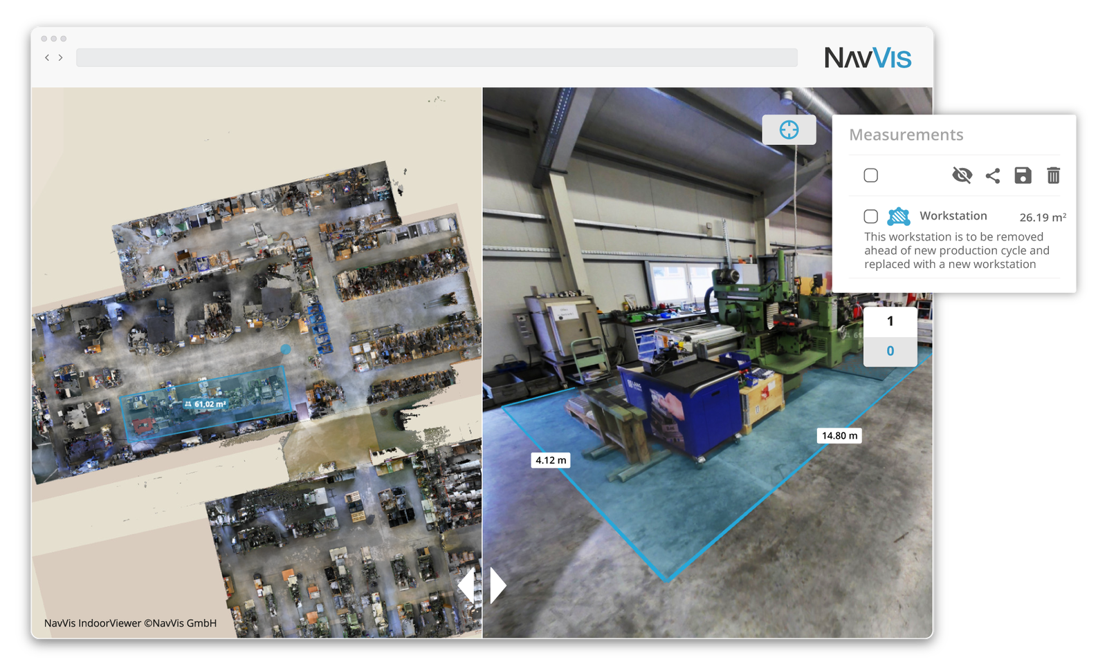 NavVis IndoorViewer 2.7: Taking the next step towards seamless virtual planning and communication