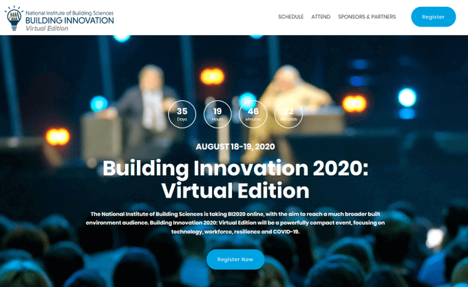 Building Innovation 2020 Resilience Sessions to Cover Zero Energy, Housing Affordability