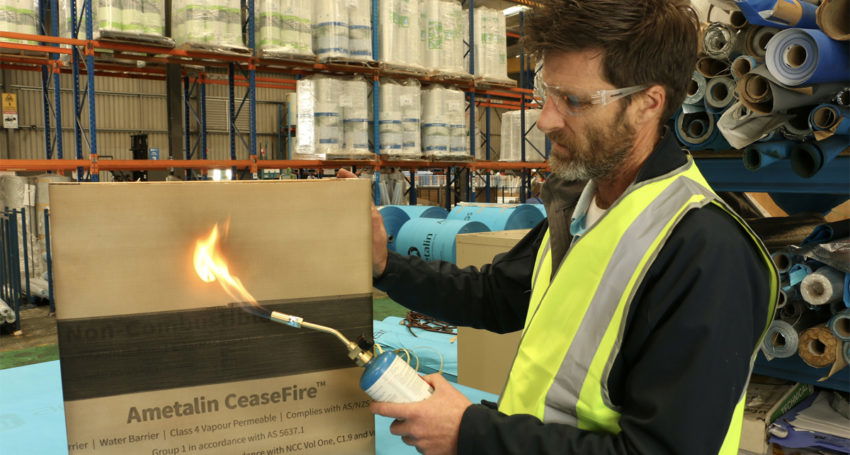 Fire-proof building wrap sparks growth for Australian firm