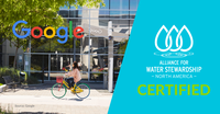 Alliance for Water Stewardship (AWS) North America Announces Google Achieves AWS Certification