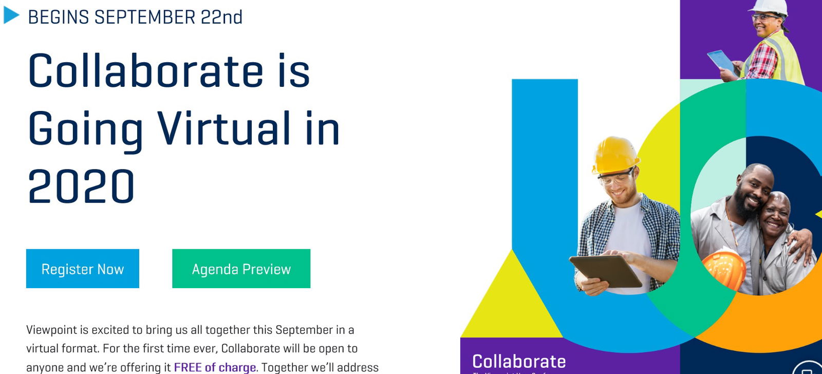 Viewpoint Collaborate Conference Broadens Reach, Opens Registration for Virtual Event