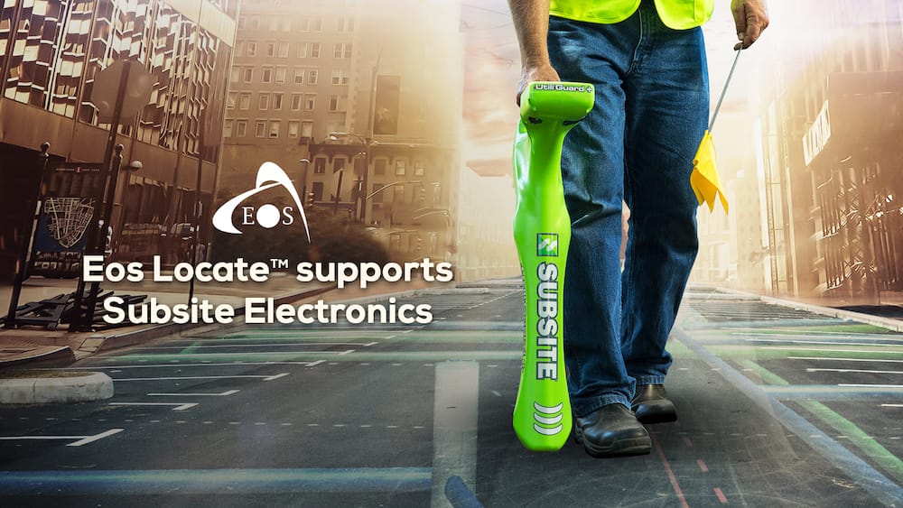 Eos Positioning Systems announces compatibility of Eos Locate™ for ArcGIS with Subsite® Electronics Products