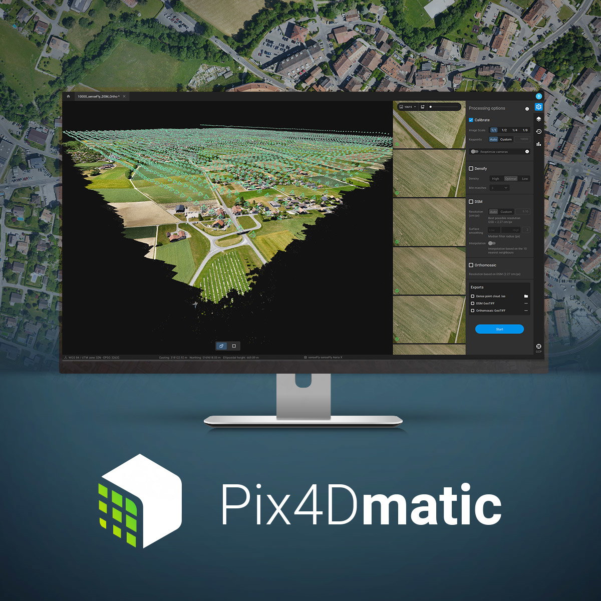 Pix4D announces Pix4Dmatic: accurate, faster  photogrammetry on a larger scale