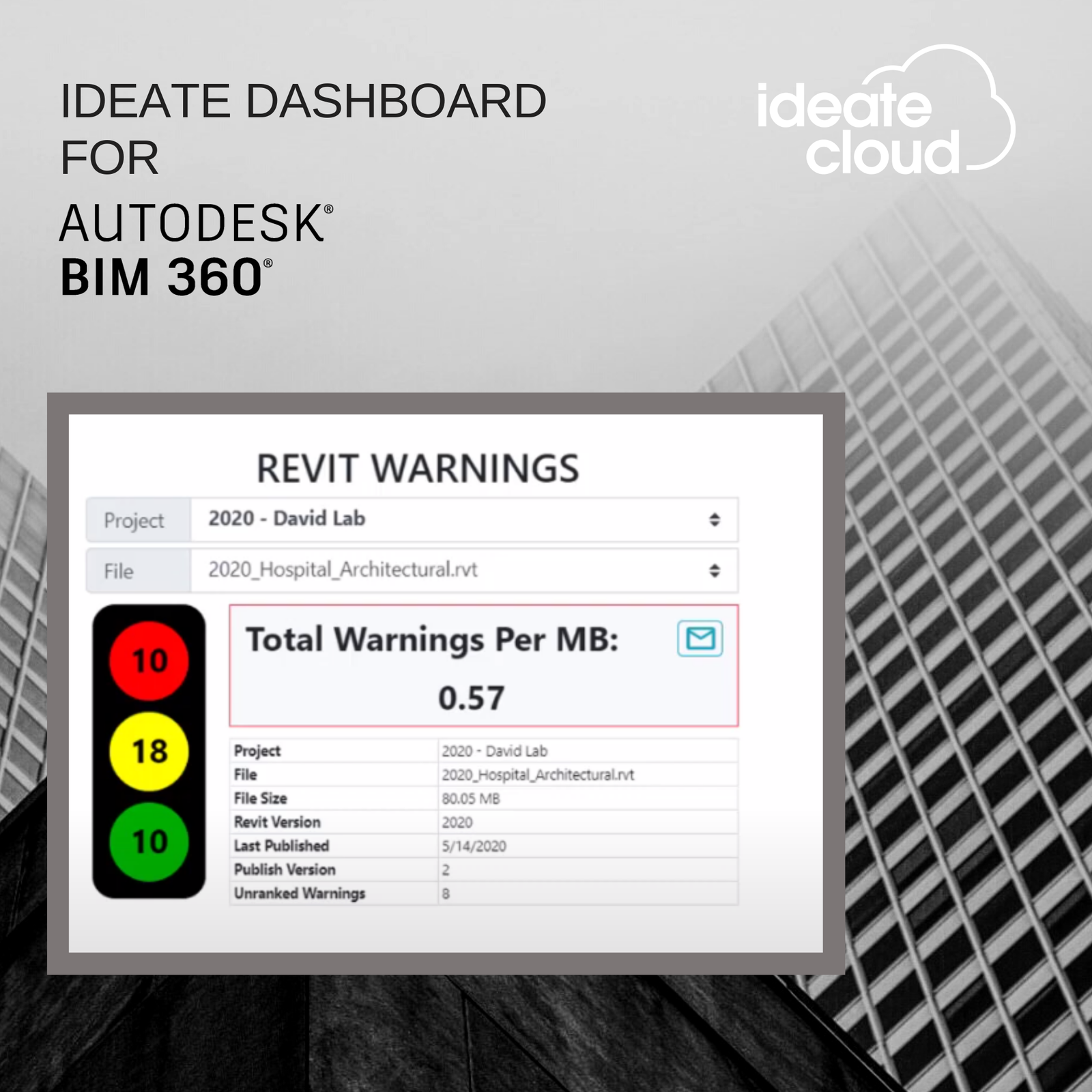Manage Revit Warnings within the Autodesk BIM 360 Environment with New Service from Ideate Software