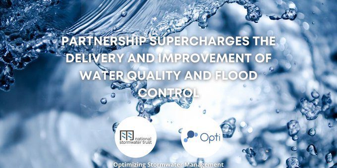 National Stormwater Trust (NST) and OptiRTC announce strategic partnership; Boston-based Opti shares proprietary technology with Florida firm