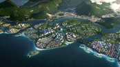 BIG Reveals Masterplan for "Urban Lilypads" off Coast of Penang Island