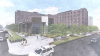 CU Denver new City Heights Residence Hall celebrates official “topping