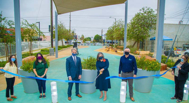 City of LA and Partners Celebrate Opening of Bradley Plaza and Green Alley Shared Street