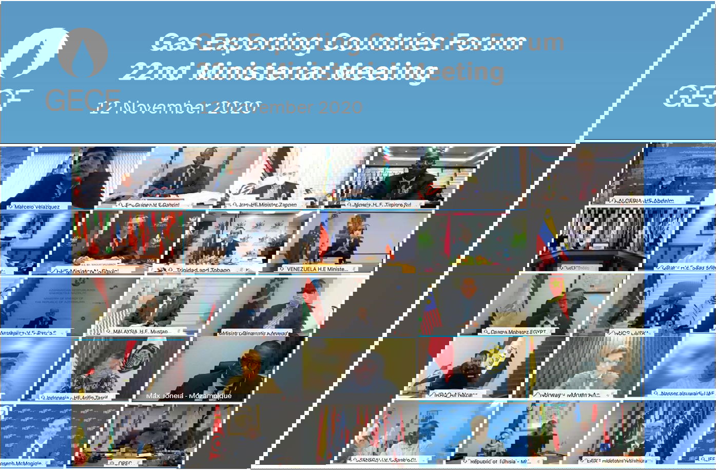 Algeria hosts the 22nd Ministerial Meeting of the Gas Exporting Countries Forum