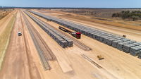 Bravus Begins Laying 200km Australian-Made Railway