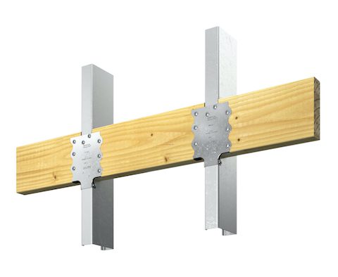 Simpson Strong-Tie Introduces Versatile WBAC Wood Backing Steel Connector for Attaching Wood Backings to Cold-Formed Steel Studs