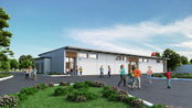 Project Frog adds a new metal Kit-of-parts OPTION to its collection of componentized buildings