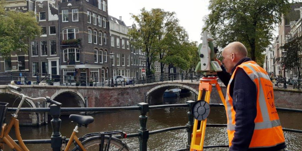 Fugro’s innovative technologies monitor Amsterdam’s bridges and quay walls