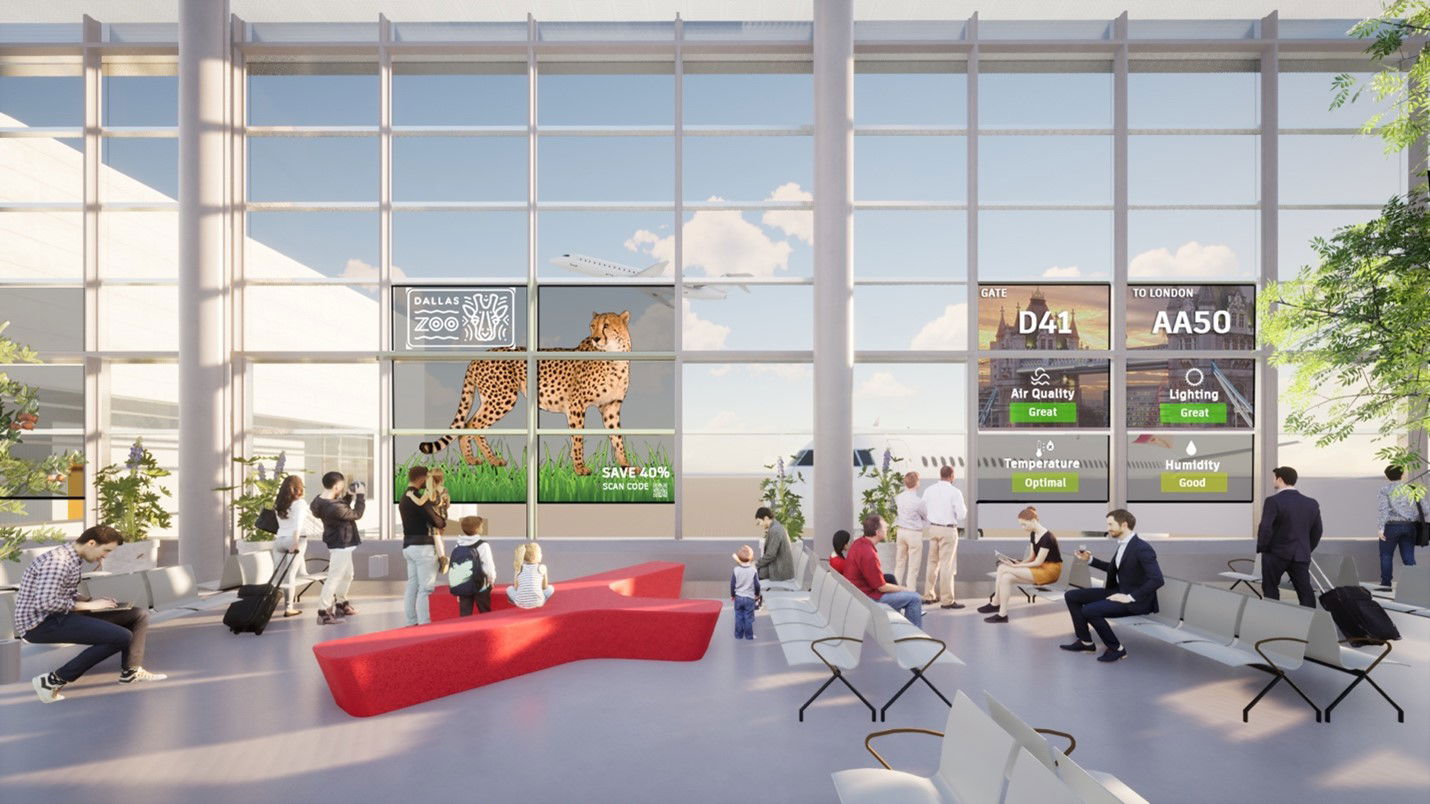 View’s smart building network platform, AI-powered products to transform passenger wellness and travel experience in DFW’s New “Gate of the Future”