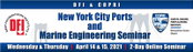 Registration Open for DFI-COPRI New York City Ports and Engineering Seminar Online April 14-15