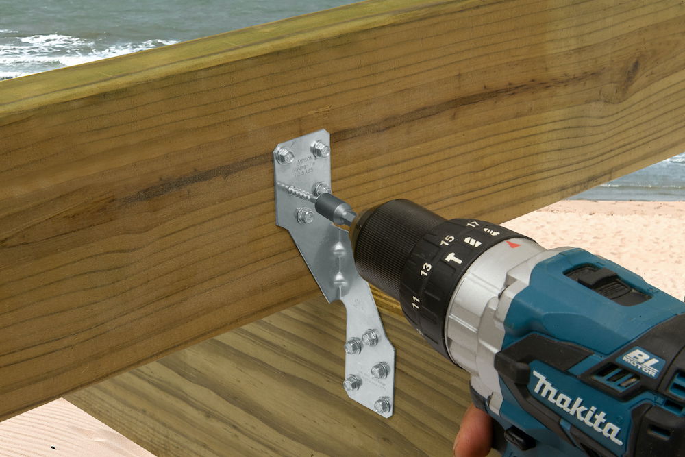 Keep Corrosion in Check with Load-Rated, Type 316 Stainless-Steel SD Connector SS Screws from Simpson Strong-Tie