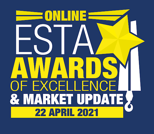 Mammoet is delighted to announce it has won no more than three awards at the ESTA Awards of Excellence 2021