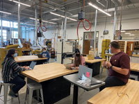 Oregon Teachers Partner with Construction Contractors Who Helped Build New School