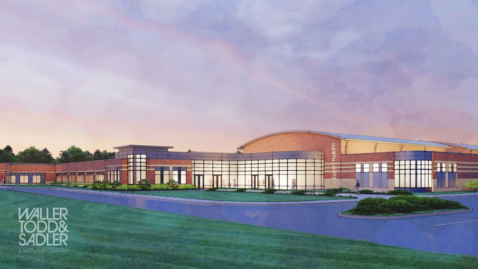 Waller, Todd & Sadler, A Woolpert Company, to Design Modernized Northampton Middle/High School, Career Technology Education Building