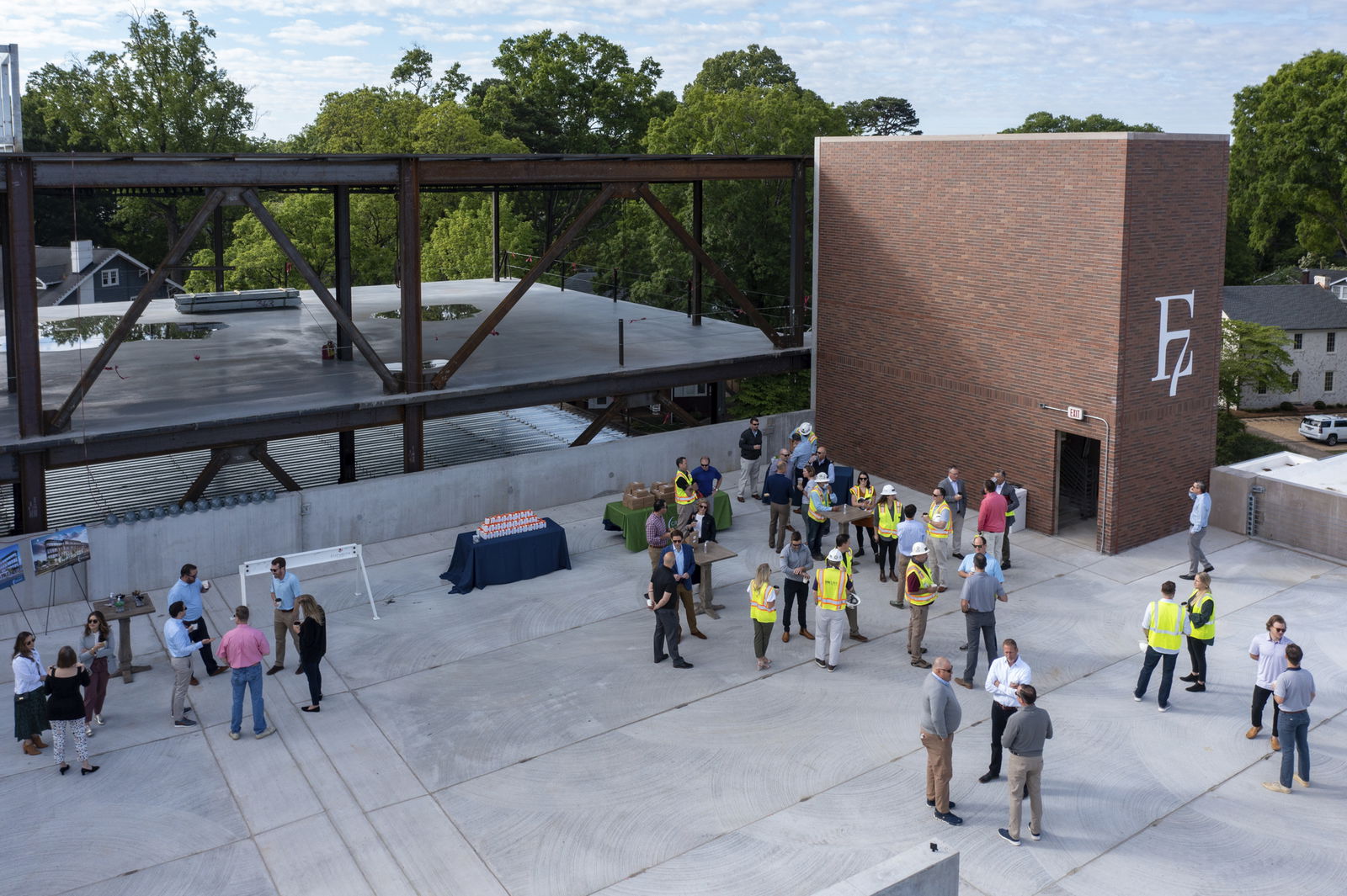 Crescent Communities Completes Topping Out at Elizabeth on Seventh