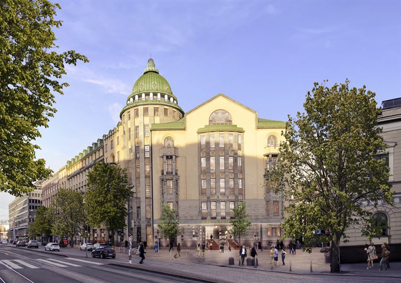 Skanska renovates historical building complex into luxury hotel in Helsinki, Finland, for EUR 47M, about SEK 480M