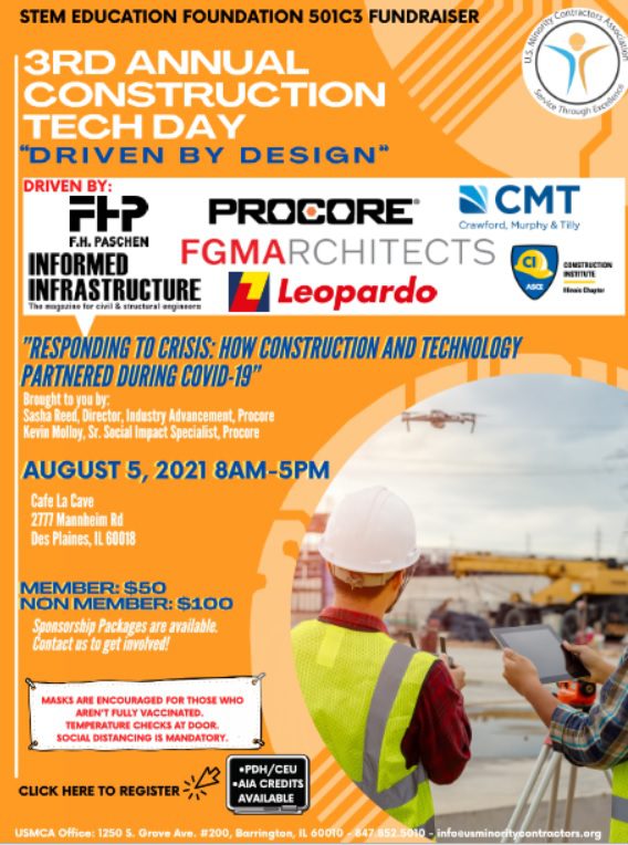 3rd Annual USMCA Construction Tech Day Fundraiser