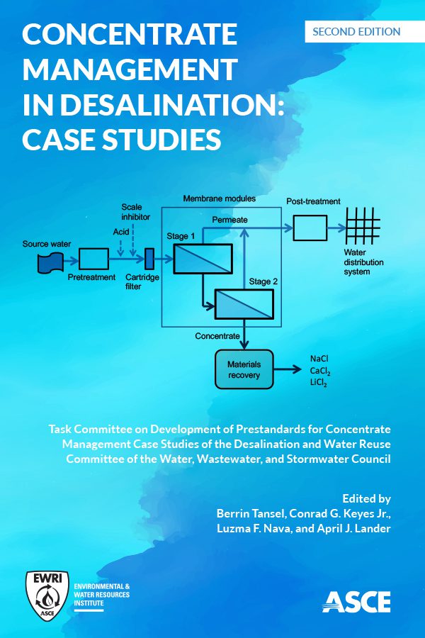 New ASCE Publication Examines Concentrate Management and Disposal in Desalination