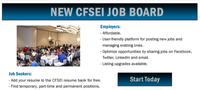 CFSEI Launches New Online Job Board