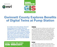 GIS Solutions: Gwinnett County Explores Benefits of Digital Twins at Pump Station