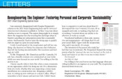 Letters from Sustainable Engineering Issue 2021