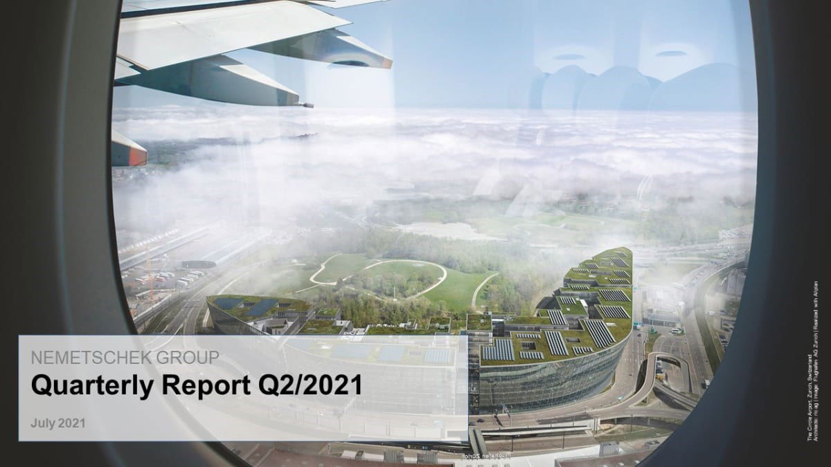 Nemetschek SE continues its highly profitable growth course in Q2 and increases its forecast for the fiscal year 2021