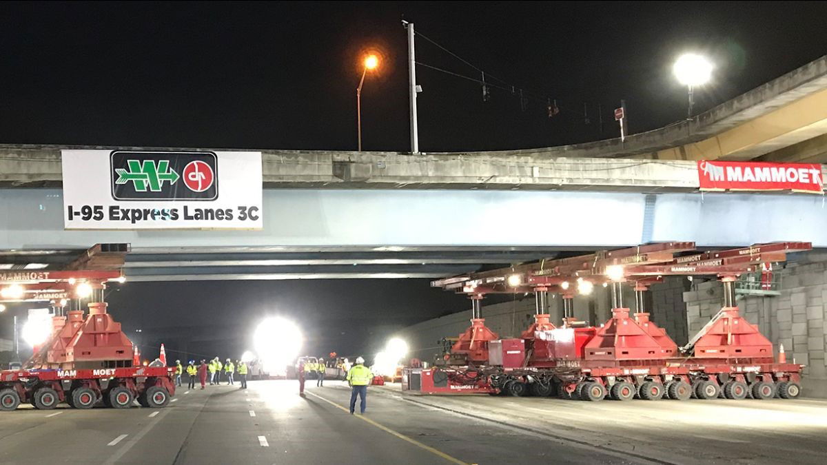 Mammoet completes swift removal of bridge in Florida